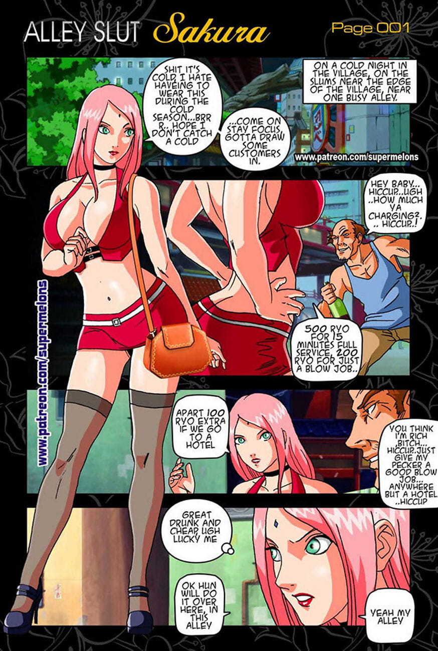 Alley Slut Sakura - part 2 page 1