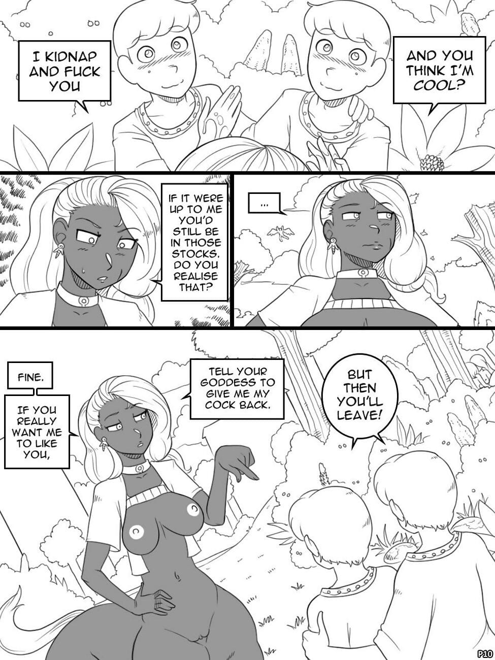 Temple Of The Morning Wood 6 - part 2 page 1