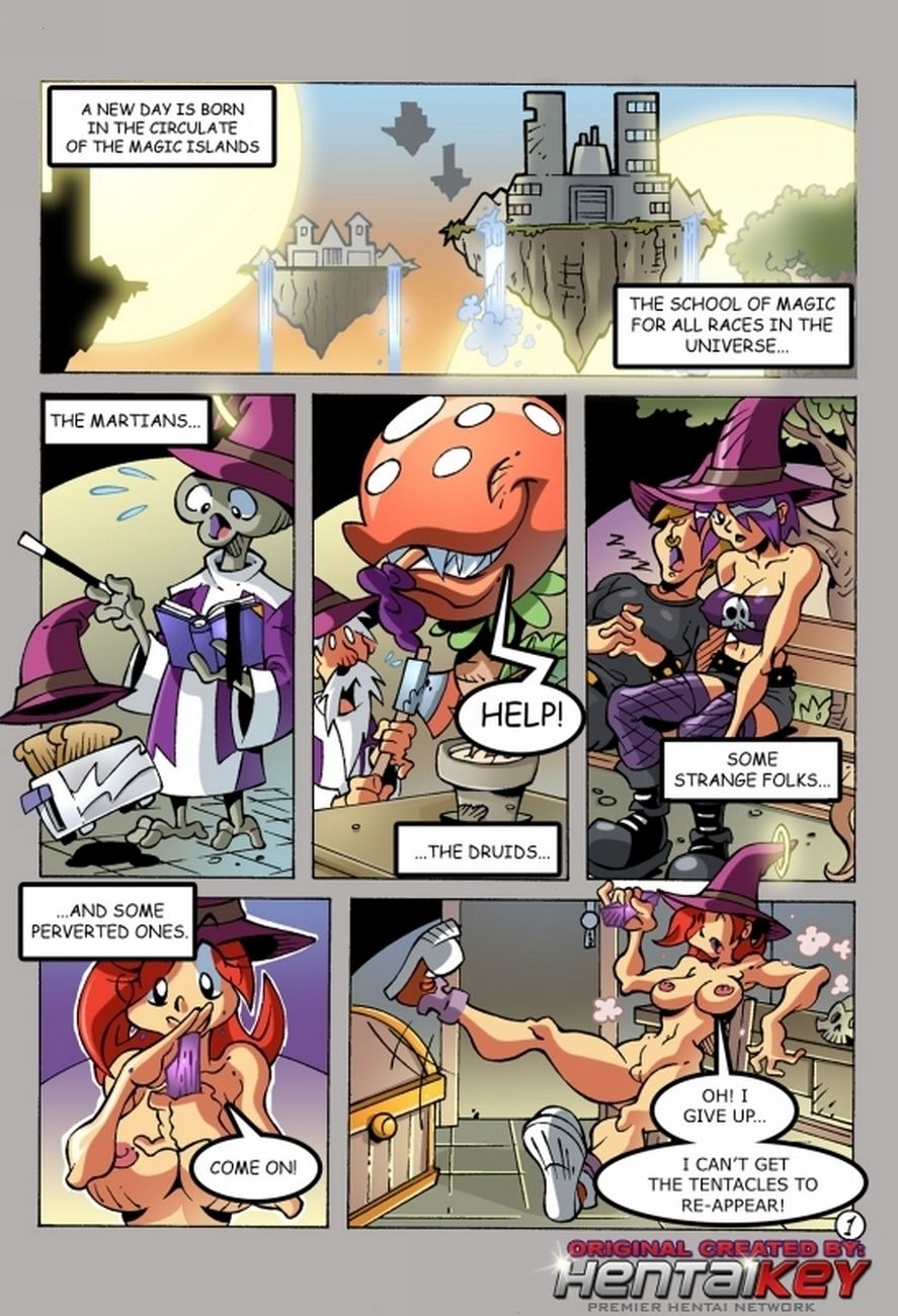 Space Witch Bitches 2 page 1
