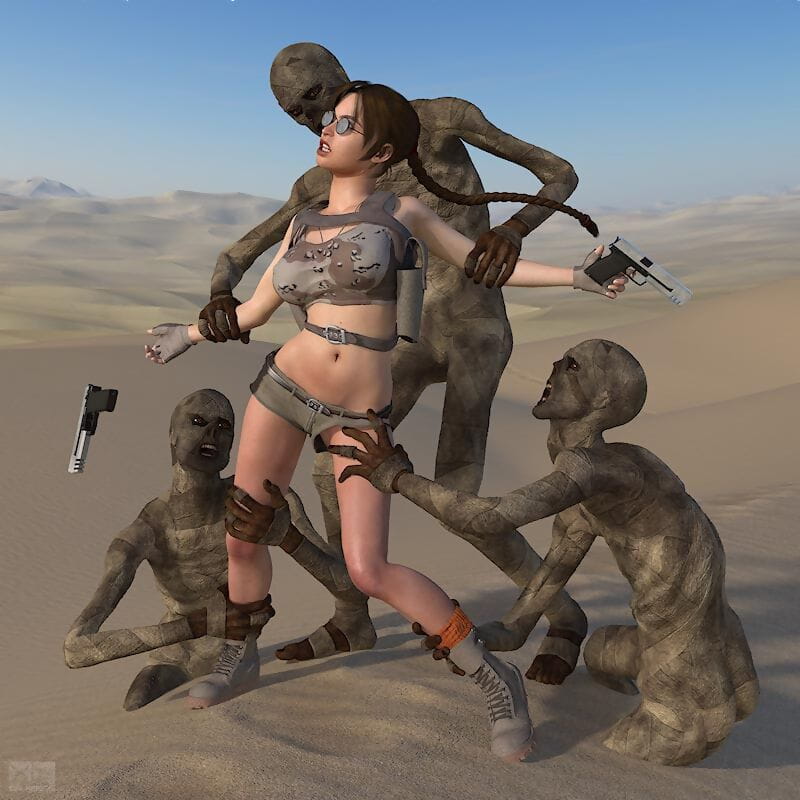 Lara woestijn page 1