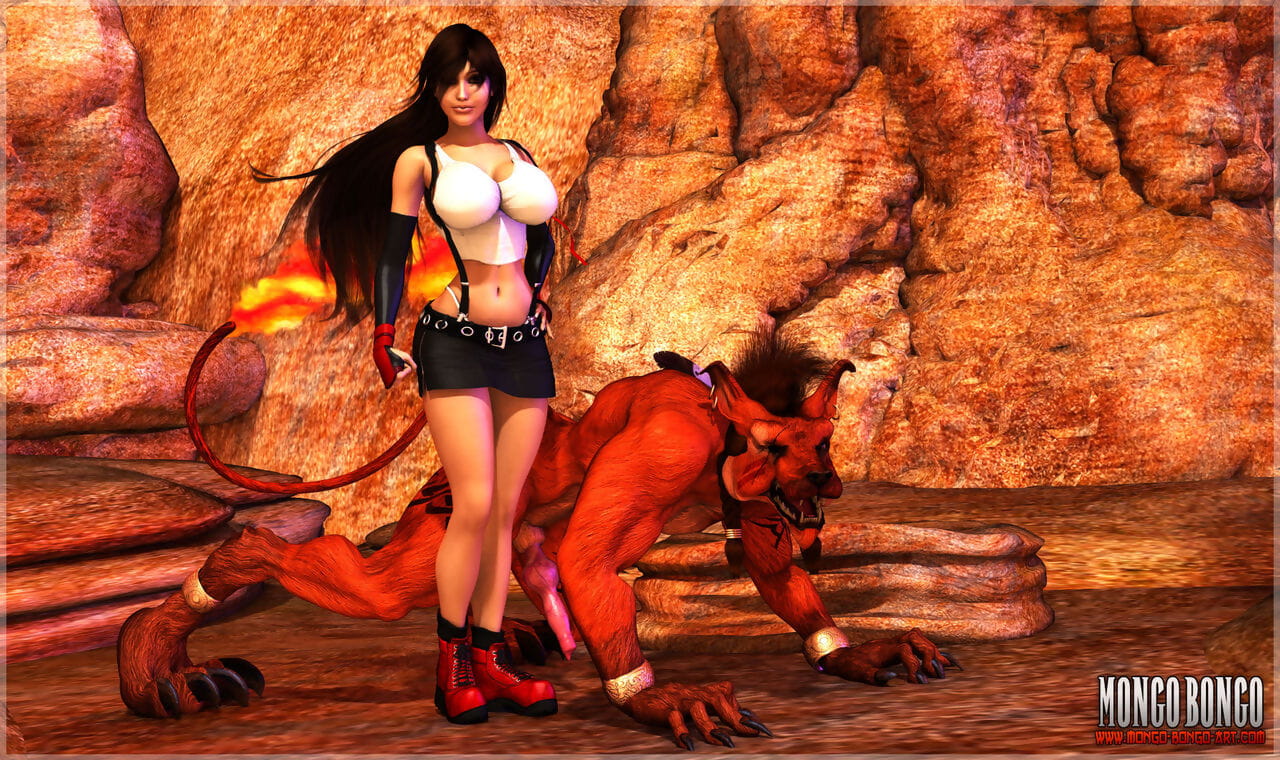 Tifa and Red XIII page 1