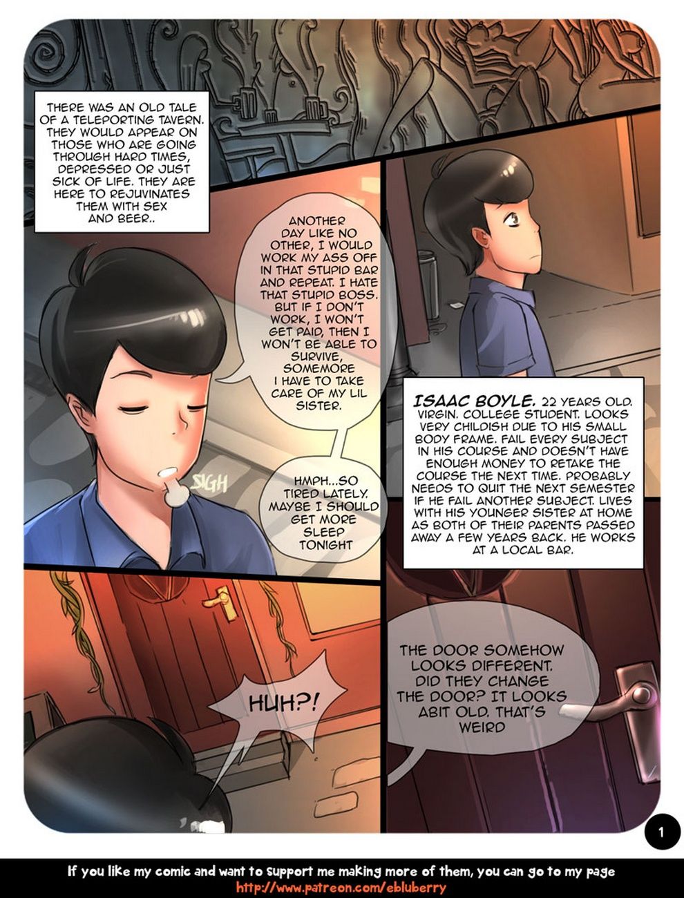 The Teleporting Tavern page 1