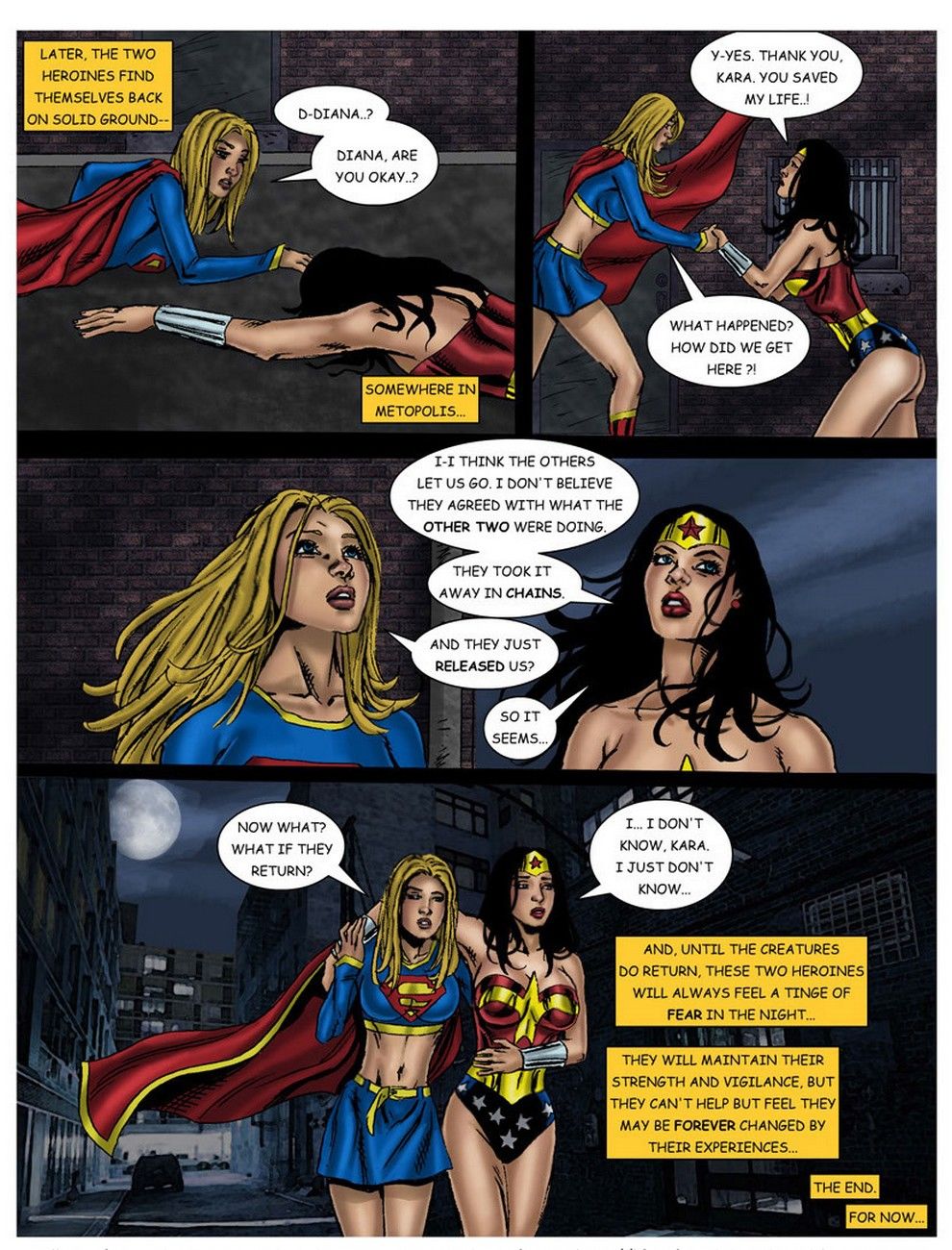 Wonder Woman - In The Clutches Of The Prâ€¦ - part 2 page 1